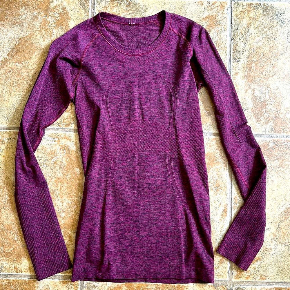 Lululemon LS Swiftly Top Sz 4